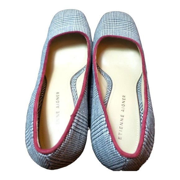 Etienne Aigner Women’s Hound's-tooth Pumps Shoes Sz 9M US - Picture 3 of 7